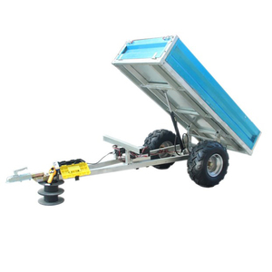 Capacidad de carga 540kg Caja de estilo básico Remolque/ATV Farm Tipping/Dump Utility Box Tipping Cage Farm Trailer para agricultura - Product Image 3
