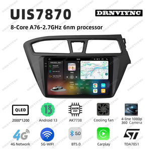 <span class=keywords><strong>Autoradio</strong></span> Android 13 UIS 7870 avec écran 2K pour <span class=keywords><strong>Hyundai</strong></span> <span class=keywords><strong>I20</strong></span> 2014 - 2017, DSP, CarPlay, lecteur vidéo stéréo, <span class=keywords><strong>GPS</strong></span> - Product Image 2