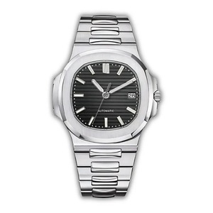 Reloj deportivo mecánico automático de acero inoxidable con logotipo S modificado para hombre, 41MM, movimiento Seiko NH35, cristal de zafiro, resistente al agua - Product Image 1