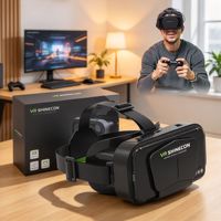 2026 Headset VR Nirkabel Gaming Baru Ramah Pengguna Rabun Jauh Kotak VR Cerdas Penyesuaian Jarak Pupil Kacamata Realitas Virtual