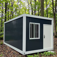 Maison conteneur préfabriquée de luxe moderne en panneaux sandwich d'acier respirants, 20 pieds 40 pieds, épaisseur standard, pour hôtel et villa 1