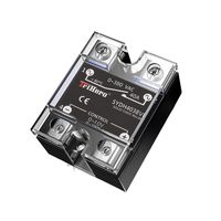Relais à semi-conducteurs SCR-40VD 0-10V, régulateur de tension, contrôleur de puissance SSR, contrôle PLC, module de relais proportionnel SSVR 40A