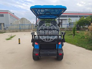 Véhicule de golf électrique 6 places classique, modèle en promotion, avec cabine fermée - Product Image 3
