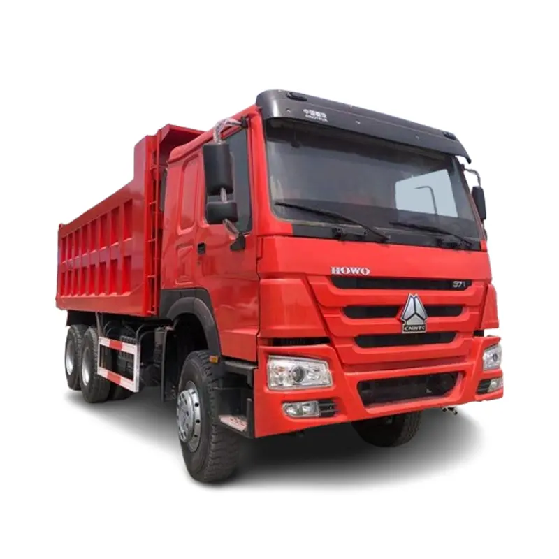 Low price Sinotruck Howo 6x4 Dump Truck 10 Wheels Euro 2 371hp 375 hp 30ton Tipper Dump Trucks Trade