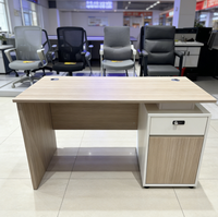 Bureau informatique moderne en bois de 1,2 mètre pour hôpitaux et immeubles de bureaux - un nouveau type de poste de travail de mobilier de bureau
