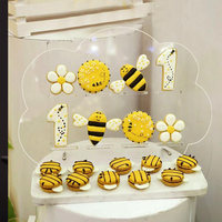 Présentoir en acrylique transparent pour donuts, plats froids, décoration de mariage, biscuits, macarons, pâtisseries, table de desserts