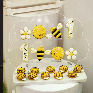 Espositore in Acrilico per Ciambelle, Piatto Freddo, Decorazione per Matrimoni, Biscotti, Macaron, Pane, Tavolo Dessert, Trasparente - Product Image 5