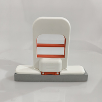 Laveur de miroir de salle de bain remplaçable, outils de nettoyage portables pour surfaces humides et sèches, mini serpillière éponge à presser pour bureau