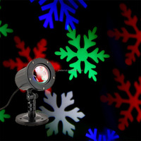Projecteur LED Flocon de Neige de Noël pour l'intérieur et l'extérieur, indice de protection IP65, cadeau idéal