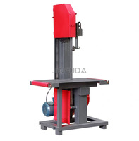 Scie à ruban verticale pour le travail du bois, machine robuste pour la coupe du bois destinée aux scieries