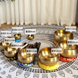 ขันเสียงทองเหลืองขายดีจากเนปาล สำหรับโยคะ ทำความสะอาดหู ขันทองเหลืองแบบพกพา - Product Image 3