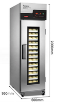 Armoire de fermentation professionnelle pour boulangerie, étuve de levage et de retardeur de fermentation de pâte
