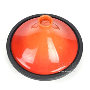 Casserole à ragoût Tagine marocaine, marmite <span class=keywords><strong>en</strong></span> <span class=keywords><strong>fonte</strong></span> <span class=keywords><strong>émaillée</strong></span> <span class=keywords><strong>Tajine</strong></span> avec couvercle fermé <span class=keywords><strong>en</strong></span> forme de cône <span class=keywords><strong>en</strong></span> céramique - Product Image 2