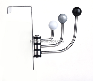 <span class=keywords><strong>EMOER</strong></span> Crochets au-dessus de la porte avec 3 crochets rotatifs anti-rayures - Product Image 2