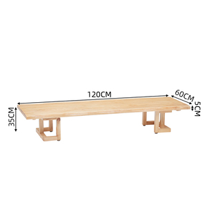 Juegos de <span class=keywords><strong>restaurante</strong></span> de mesa de café <span class=keywords><strong>Tatami</strong></span> de madera baja tradicional minimalista de estilo japonés - Product Image 5