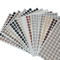 Autocollants en PVC blancs pour trous de vis, Fastcaps, autocollants adhésifs pour couvrir les trous de vis, autocollants de réparation pour trous perforés