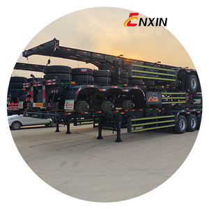3 trục <span class=keywords><strong>container</strong></span> Trailer 20 40 ft <span class=keywords><strong>container</strong></span> xấu điều kiện đường Bộ Skeleton Trailer bán cho bán - Product Image 1