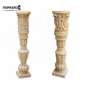 Barandilla de Balcón de <span class=keywords><strong>Piedra</strong></span> <span class=keywords><strong>Artificial</strong></span> para Villa, Estilo Neo Europeo, para Decoración Exterior de Casa Privada, Barandilla de Hormigón Prefabricado - Product Image 1