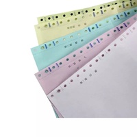 UNIFON Papier autocopiant NCR de haute qualité, 1 à 3 plis, multicolore, pour carnets de commandes et factures de restaurants (personnalisable)