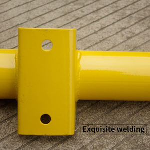 2mU字型ホイールストッパー1.5厚さ金属鋼車駐車ホイールストッパー駐車金属鋼ホイールストッパー - Product Image 4