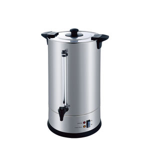 Customized Commercial <b>Water</b> Boiler Milk Tea Bucket <b>Hot</b> Drinking Dispenser Double Wall Stainless Steel Coffee <b>Urn</b> With Filter - Product Image 1