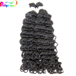 <span class=keywords><strong>Cheveux</strong></span> vierges bruts du Cambodge Remy en vrac sans trame pour tresses, pour femmes noires, ondulations profondes, tresses bohèmes, <span class=keywords><strong>cheveux</strong></span> humains naturels non traités en vrac - Product Image 3