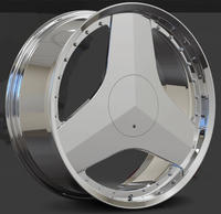 Jantes monobloc, jantes flottantes, design à 3 branches de 16 à 24 pouces pour Mercedes Benz W126 W140 W124 R129 Lexus Ls400 Lincoln Town Car