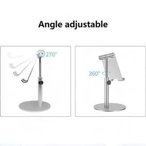 Soporte de Escritorio Flexible, Ajustable y Giratorio de Aleación de Aluminio para iPad, Portátil y Personalizable, para Uso en Oficina y Hogar, Compatible con Transmisión en Vivo - Product Image 5