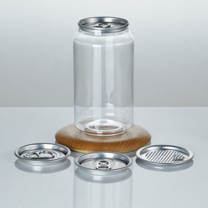 Botella de Jugo Desechable, Vaso de Plástico Sellable con Tapa para Bebidas de Boba y Smoothies, Envase Transparente para Bebidas con Tapa Fácil de Abrir - Product Image 4