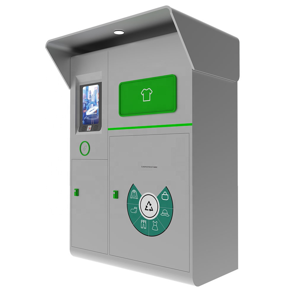 Большой сенсорный экран, интеллектуальное устройство для переработки ткани, переработка ткани, Обратный торговый автомат