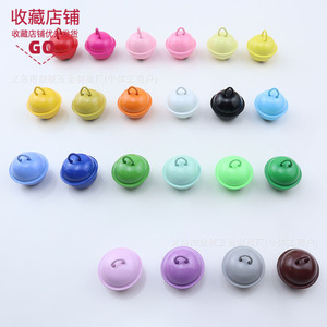 Ornement pour animaux de compagnie en fer de la ville de Yiwu, 18 mm, 22 mm, couleurs mélangées, décorations de Noël - Product Image 2