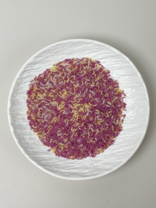 Keto-Friendly Instant Tricolor Konjac Rice Purple Sweet Potato Calabaza y White Shirataki Rice Zero Calorie Low Carb Listo <span class=keywords><strong>para</strong></span> <span class=keywords><strong>comer</strong></span> - Product Image 6