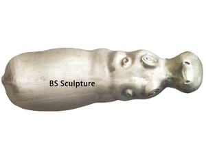 銅工芸鋳造技術ブロンズ製等身大轟音カバ像真鍮豚素材 - Product Image 5