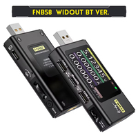 FNIRSI FNB58 Testeur de batterie USB Voltmètre Ampèremètre TYPE-C Détection de charge rapide Déclencheur Mesure de capacité Mesure d'ondulation