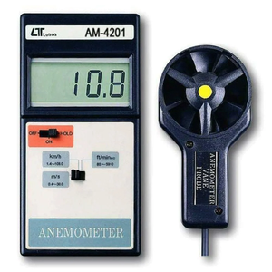 เครื่องวัดความเร็วลมดิจิตอล AM-4201 พร้อมการรับประกัน 1 ปี IP55 ความแม่นยำ 2% Lutron AM-4201 เครื่องวัดความเร็วลมดิจิตอล เครื่องวัดความเร็วลมดิจิตอล Lutron AM-42 - Product Image 3
