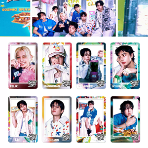 卸売 高品質 KPOPアイドルグループ Stray Kids DO IT 2026 フィリックス バンチャン INS 透明紙 ロモカード - Product Image 2