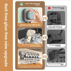 Nuevo Gancho de Pared para Cocina, Sin Perforaciones, Multifuncional, para Almacenamiento en el Hogar, Multiusos - Product Image 5