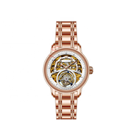 Montre de plongée mécanique en acier inoxydable 2022, bracelet en verre saphir creux