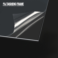 Plaque en Plexiglas Transparent TS-E11 Bois/Cadre PS-60*80cm 1.2mm