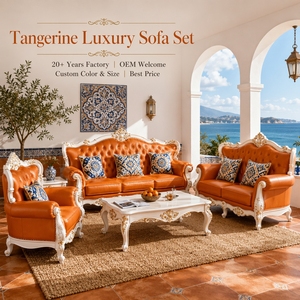C007 Set di <span class=keywords><strong>Divani</strong></span> in Velluto Barocco Opulento Nero Notte con Intagli Dorati, Tappezzeria Artigianale <span class=keywords><strong>per</strong></span> Ville di Lusso - Product Image 3