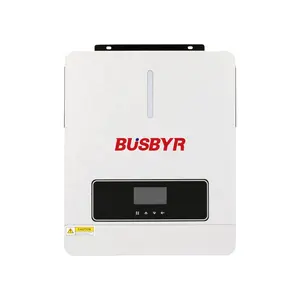Busbyr 1-фазная солнечная домашняя система 5 кВт 6 кВт 7 кВт 120A mppt Контроллер заряда на автономной сети Гибридные солнечные инверторы