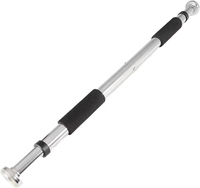 Barre de traction MR Steel Door Way réglable 62-100 cm, robuste, pour entraînement du haut du corps à domicile