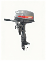 Moteur marin hors-bord à 2 temps 15hp Jet Drive compatible avec le moteur de bateau d'origine et les pièces de rechange.