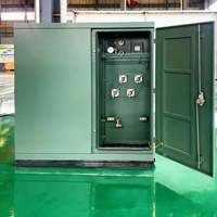 Transformateur de distribution immergé dans l'huile à trois pôles Hongwei, 1000 kVA, 13,8 kV, double enroulement, 50/60 Hz, ONAN/ONAF, directement de l'usine