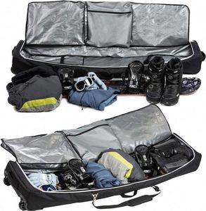 Sac de transport pour chaussures de ski imperméable, sac à dos de snowboard et de ski 65L grande capacité, sac de sport pour équipement de ski - Product Image 4