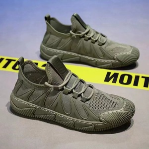 Chaussures de sport décontractées pour hommes, respirantes, en mesh, avec semelles souples pour les activités de plein air - Product Image 4