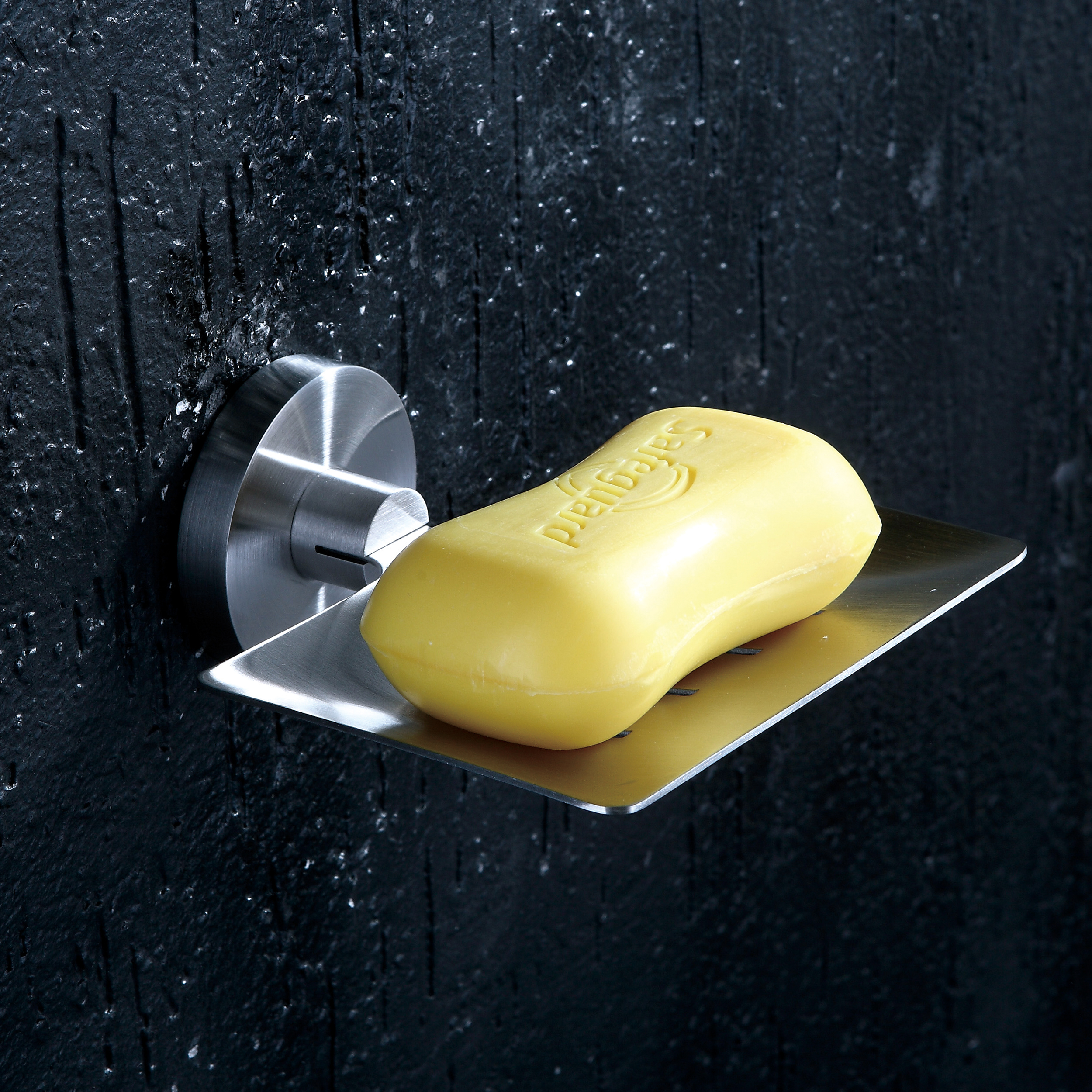 Stainless Steel Soap Dish Holders Square Wall Mount Satin Finish