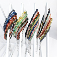 Nouveau produit Bracelet à facettes en cristal de guérison de haute qualité pour la décoration