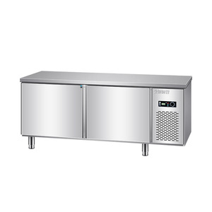 Commercial Refrigerated Workbench Stainless Steel Dual Temperature Prep Table With Cooling Digital Control Food Service - Product Image 1