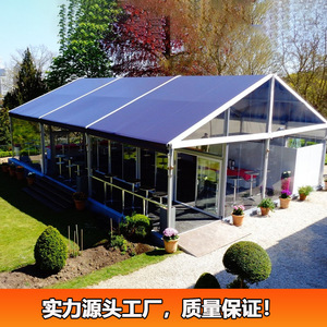 Carpa Modular para Exposiciones, Estructura de Aleación de Aluminio, Tela de PVC Resistente al Viento e Ignífuga, para Bodas y Fiestas al Aire Libre - Product Image 4